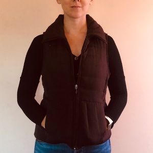 NWOT Kenneth Cole Reaction Brown Puffer Vest